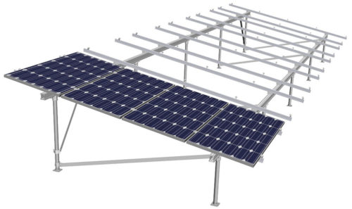 Solar Module Mouning Structure